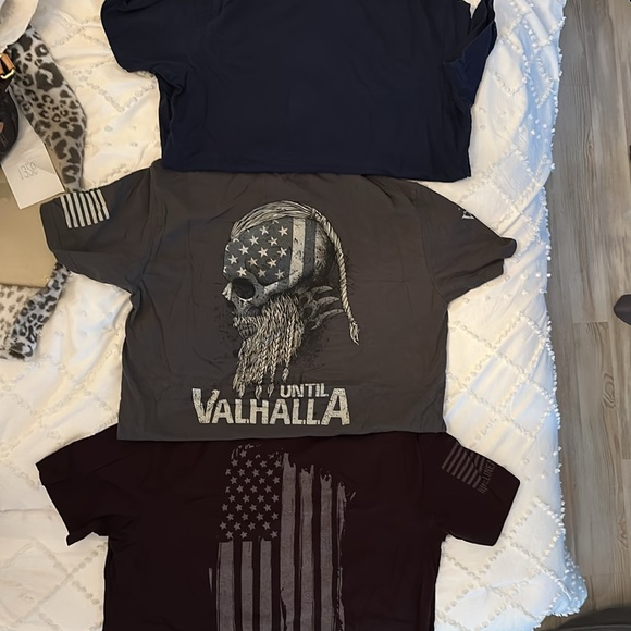 Lot of 3 shirts xl - nine line Vikings America nine line shirts nice size xl - Picture 4 of 5